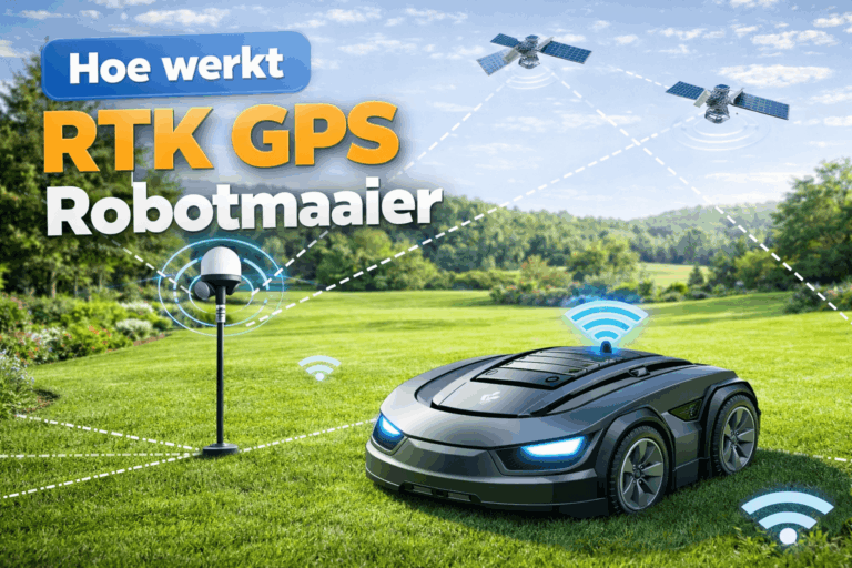 Hoe Werkt RTK GPS Robotmaaier