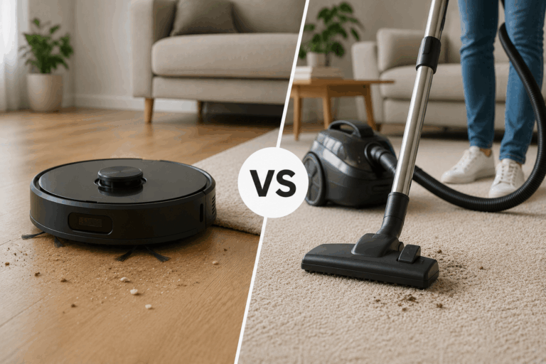 robotstofzuiger vs gewone stofzuiger